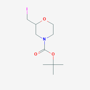 4-Boc-2-(iodomethyl)-morpholine