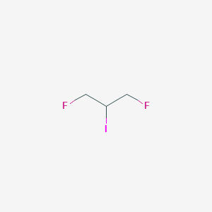 molecular formula C3H5F2I B8216339 1,3-Difluoro-2-iodopropane 