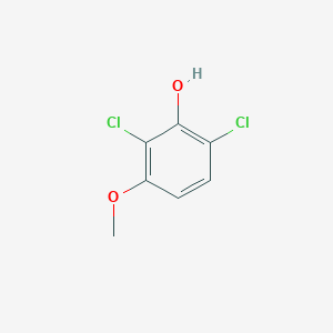 molecular formula C7H6Cl2O2 B8216471 2,6-Dichloro-3-methoxyphenol 