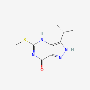 molecular formula C9H12N4OS B8216568 CID 52951985 