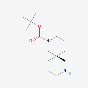 tert-butyl (6S)-2,8-diazaspiro[5.5]undecane-2-carboxylate