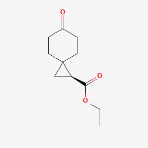 ethyl (1S)-6-oxospiro[2.5]octane-1-carboxylate