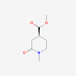 methyl (4S)-1-methyl-2-oxopiperidine-4-carboxylate