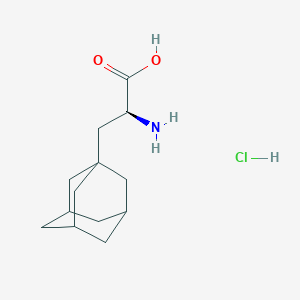 (2S)-3-(1-adamantyl)-2-aminopropanoic acid;hydrochloride