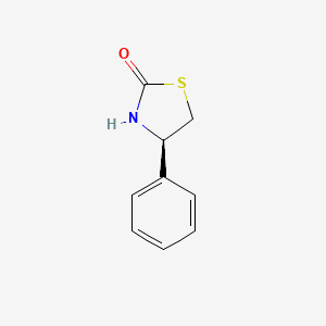 molecular formula C9H9NOS B8217471 (4R)-4-phenyl-1,3-thiazolidin-2-one 
