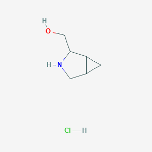 3-Azabicyclo[3.1.0]hexan-2-ylmethanol;hydrochloride