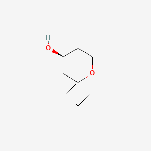 molecular formula C8H14O2 B8217753 (8S)-5-oxaspiro[3.5]nonan-8-ol 