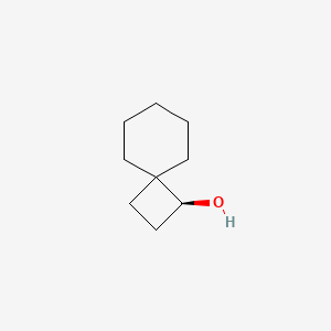 molecular formula C9H16O B8217761 (1S)-Spiro[3.5]nonan-1beta-ol 