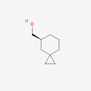 molecular formula C9H16O B8217792 [(7S)-spiro[2.5]octan-7-yl]methanol 