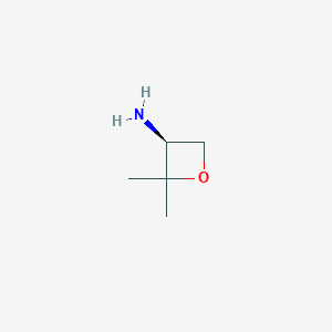 (3S)-2,2-dimethyloxetan-3-amine