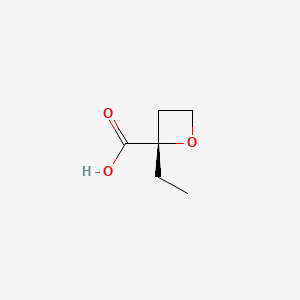 (2S)-2-ethyloxetane-2-carboxylic acid