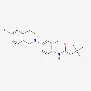 molecular formula C23H29FN2O B8217906 Encukalner CAS No. 1009344-33-5