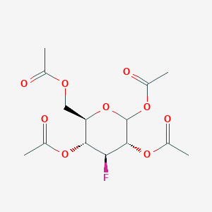 [(2R,3R,4S,5S)-3,5,6-tris(acetyloxy)-4-fluorooxan-2-yl]methyl acetate