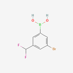[3-Bromo-5-(difluoromethyl)phenyl]boronic acid
