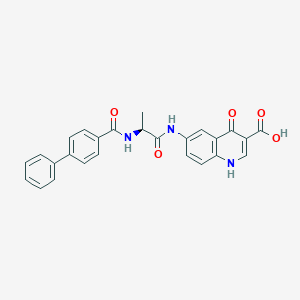 molecular formula C26H21N3O5 B8218009 Ptpn22-IN-1 