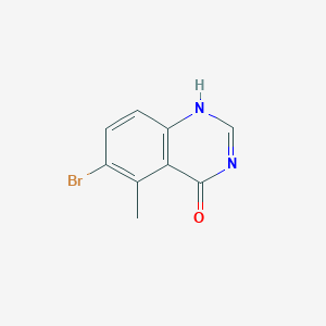 molecular formula C9H7BrN2O B8218045 CID 67476068 