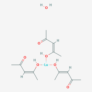 molecular formula C15H26LuO7 B8218152 CID 71311343 