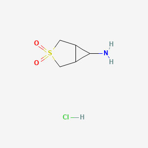 6-Amino-3-thiabicyclo[3.1.0]hexane 3,3-dioxide hydrochloride