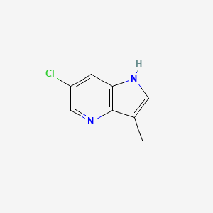 6-chloro-3-methyl-1H-pyrrolo[3,2-b]pyridine