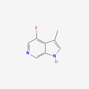 4-fluoro-3-methyl-1H-pyrrolo[2,3-c]pyridine