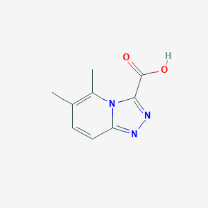 5,6-Dimethyl-[1,2,4]triazolo[4,3-a]pyridine-3-carboxylic acid