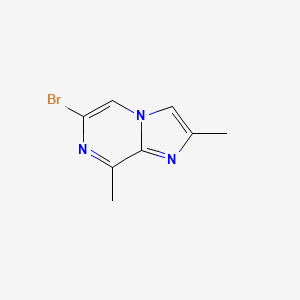 6-Bromo-2,8-dimethylimidazo[1,2-A]pyrazine