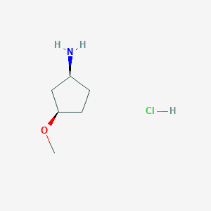 cis-3-Methoxycyclopentan-1-amine hcl