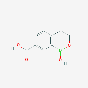1-Hydroxy-3,4-dihydro-1H-benzo[C][1,2]oxaborinine-7-carboxylic acid