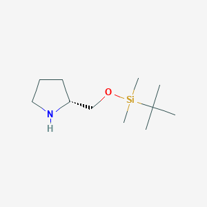 (R)-2-(((Tert-butyldimethylsilyl)oxy)methyl)pyrrolidine