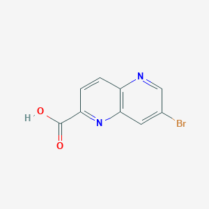 7-Bromo-1,5-naphthyridine-2-carboxylic acid