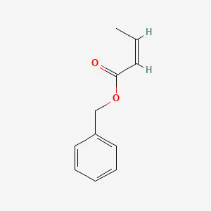 molecular formula C11H12O2 B8218890 Benzyl isocrotonate CAS No. 92758-75-3