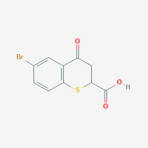 6-Bromo-4-oxothiochromane-2-carboxylic acid