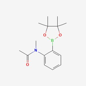 N-methyl-n-(2-(4,4,5,5-tetramethyl-1,3,2-dioxaborolan-2-yl)phenyl)acetamide