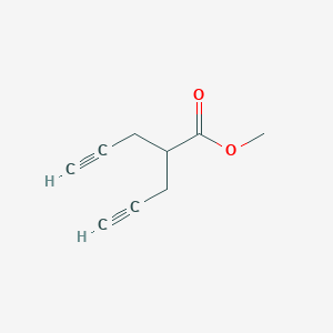 molecular formula C9H10O2 B8219101 Methyl 2-(prop-2-yn-1-yl)pent-4-ynoate 