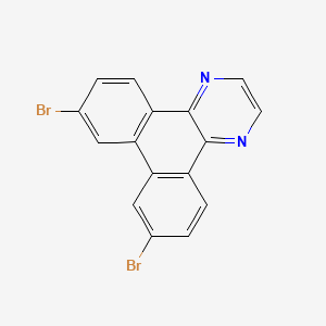 7,10-Dibromodibenzo[f,h]quinoxaline