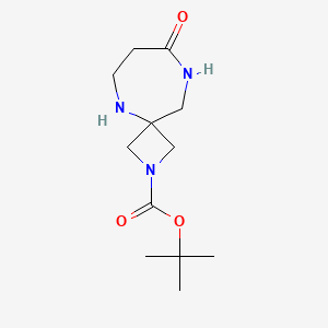 Tert-butyl 8-oxo-2,5,9-triazaspiro[3.6]decane-2-carboxylate