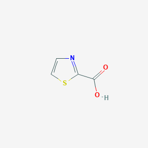 molecular formula C4H3NO2S B082198 噻唑-2-羧酸 CAS No. 14190-59-1