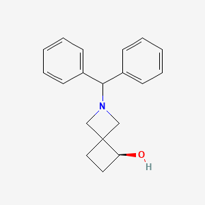 (7S)-2-benzhydryl-2-azaspiro[3.3]heptan-7-ol