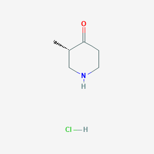 (3S)-3-methylpiperidin-4-one;hydrochloride