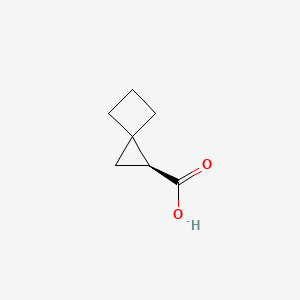 molecular formula C7H10O2 B8220257 (S)-Spiro[2.3]hexane-1-carboxylic acid 