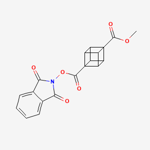 1-(1,3-Dioxoisoindolin-2-yl) 4-methyl cubane-1,4-dicarboxylate