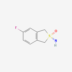 5-Fluoro-2-imino-1,3-dihydro-2-benzothiophene 2-oxide