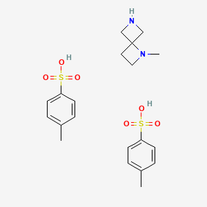 4-Methylbenzenesulfonic acid;1-methyl-1,6-diazaspiro[3.3]heptane