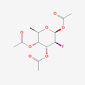 [(2S,3R,4R,5S,6S)-4,6-diacetyloxy-5-fluoro-2-methyloxan-3-yl] acetate