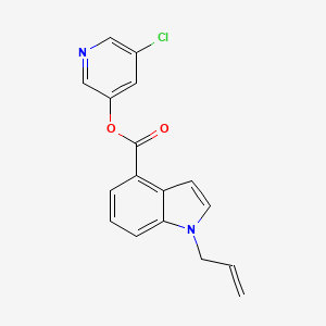 molecular formula C17H13ClN2O2 B8220879 SARS-CoV-2-IN-6 