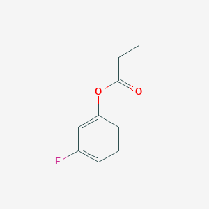 molecular formula C9H9FO2 B8220960 3-Fluoro-1-propionyloxybenzene 