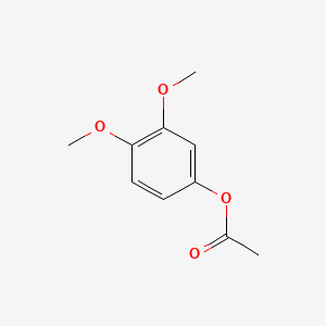 molecular formula C10H12O4 B8220968 3,4-Dimethoxyphenyl acetate 