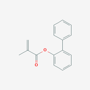 molecular formula C16H14O2 B8220969 [1,1'-Biphenyl]-2-yl methacrylate CAS No. 65930-09-8