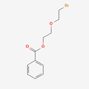 molecular formula C11H13BrO3 B8220976 2-(2-Bromoethoxy)ethyl benzoate 