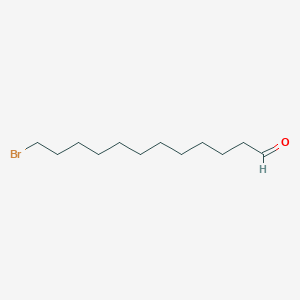 molecular formula C12H23BrO B8220989 12-溴十二醛 CAS No. 81819-07-0
